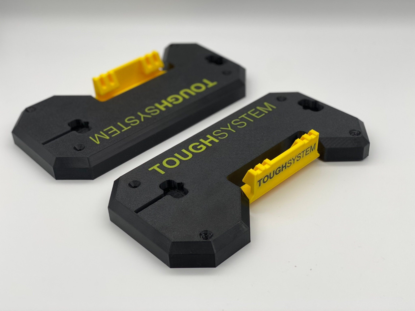 3D Printed DEWALT 2.0 TOUGHSYSTEM Mounting Bracket | CNC Metal Latch Pin Option | Heavy-Duty Mounting Platform