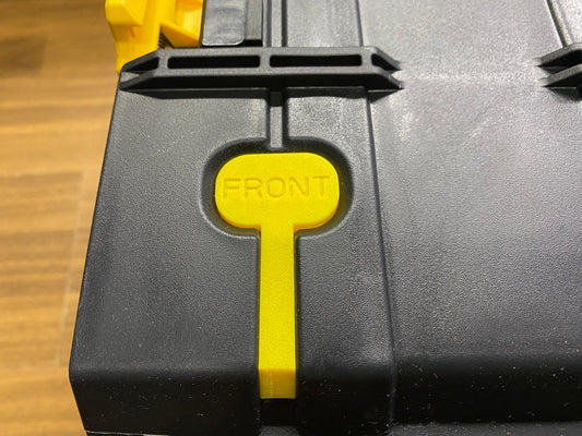 Anti-wobble inserts for Dewalt's toughsystem 2.0 tool storage drawer boxes