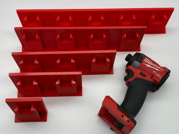 Milwaukee Tool Holders with Self-Lock Mechanism | 3D Print