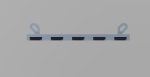 Milwaukee M18 Battery Holder for Packout Rail | 3D Printable STL File (Digital Download) - Image 3
