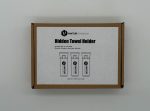 Invisible Towel Holder – Minimal Hidden Wall Hook for Tiles - Image 3