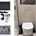 3D Printed Tile-In Flush Button – Compatible with Geberit Sigma, Delta & TECE
